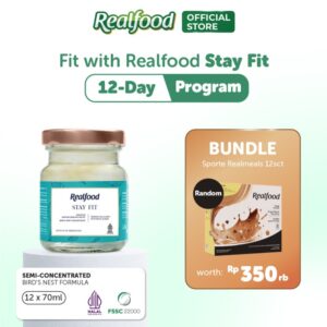 Realfood Stay Fit Program 12 Hari Minuman Sarang Burung Walet